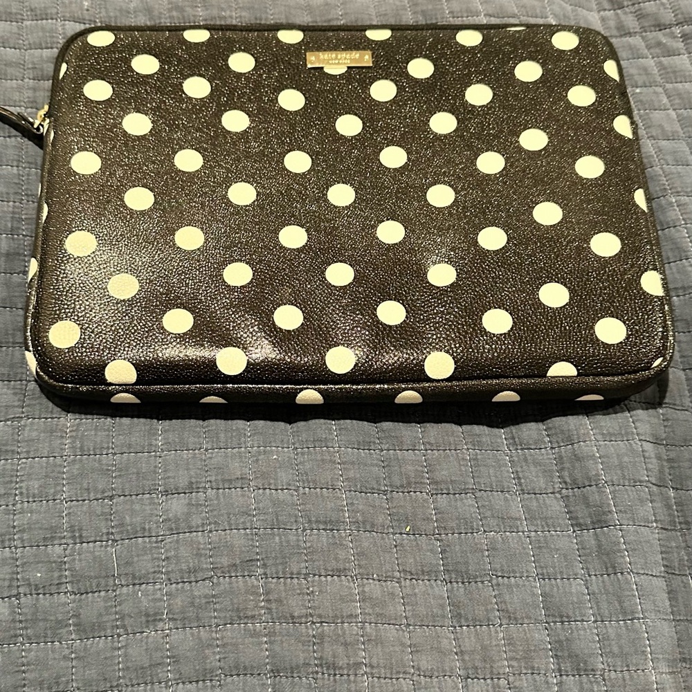 Kate Spade Black and White Polka Dot Accessory